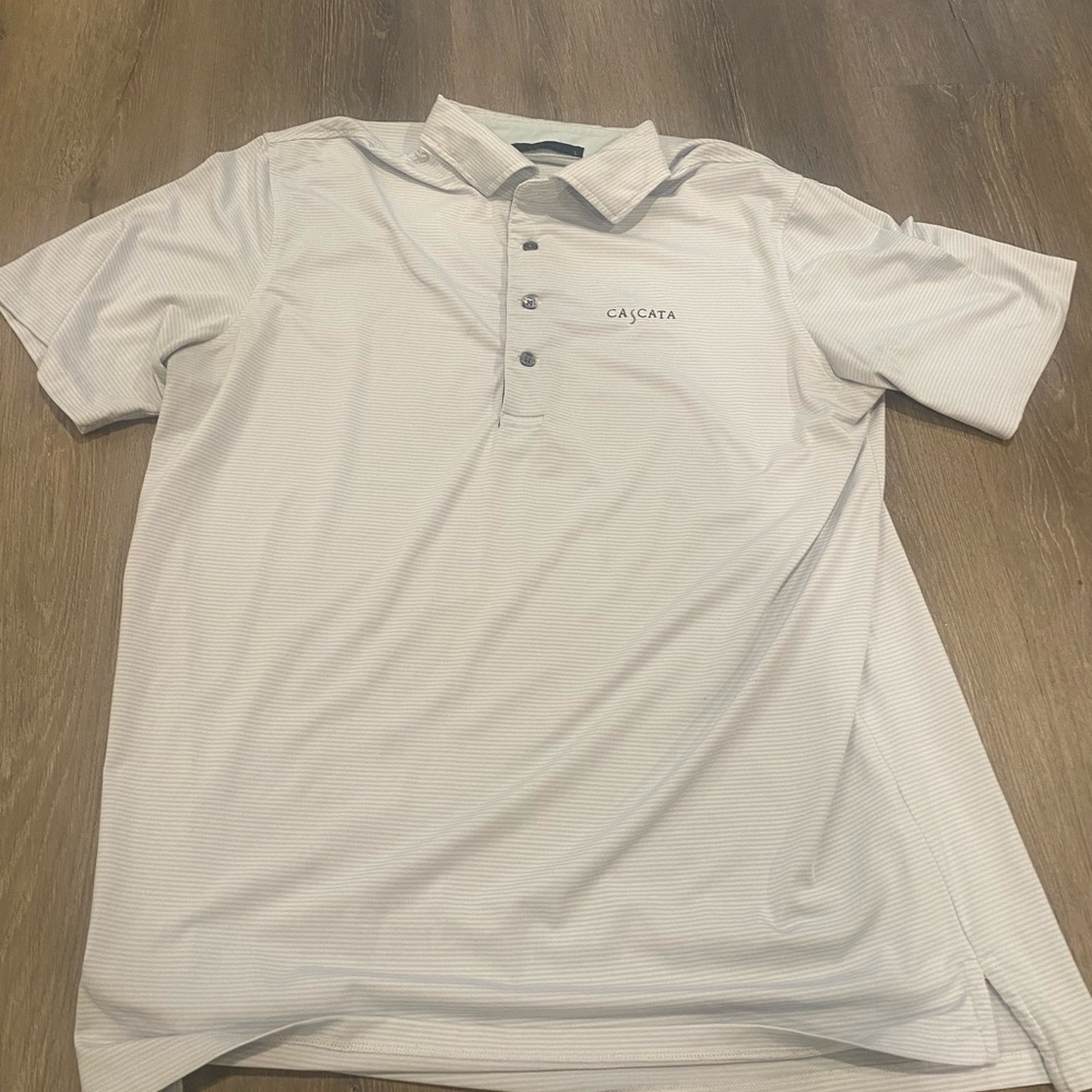 Greyson White Performance Polo Shirt